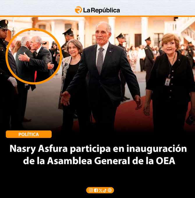 Nasry Asfura participa en inauguración de la Asamblea General de la OEA - Cover Image